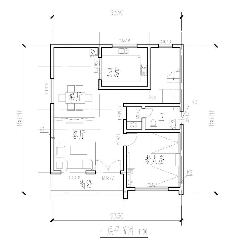 农村别墅设计户型图