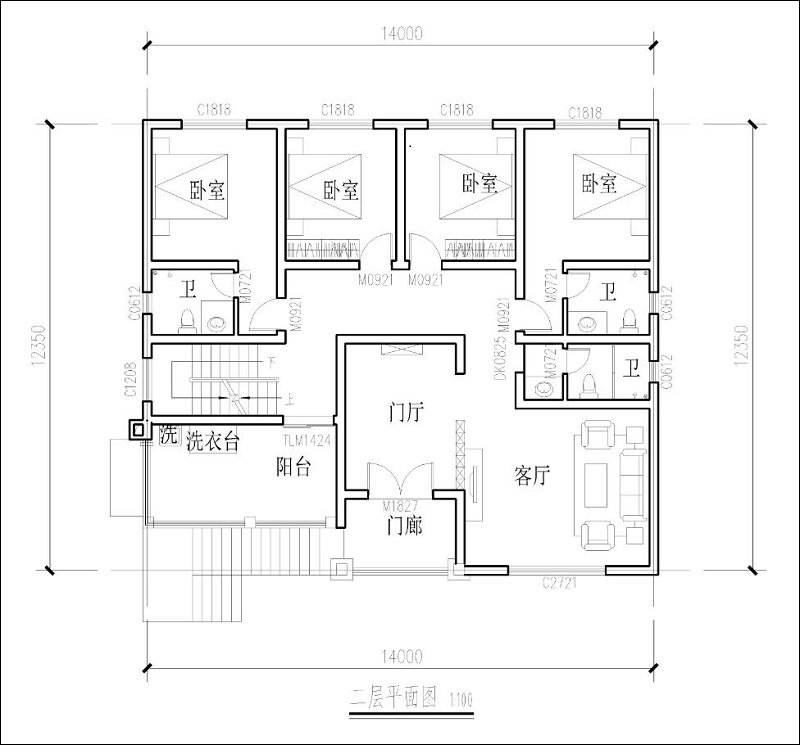 农村三层别墅设计效果图