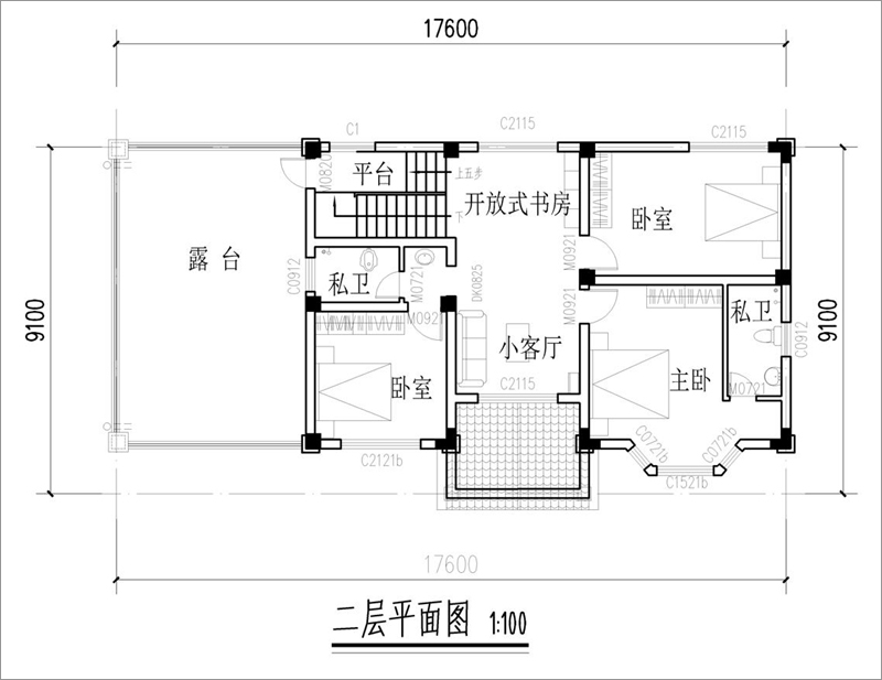 农村欧式别墅设计平面图