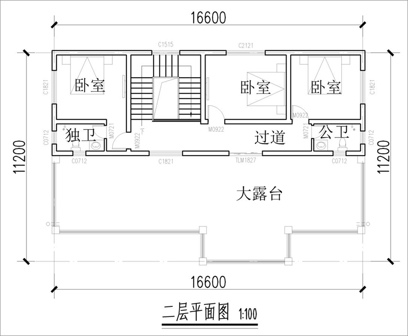 自建房屋设计平面图