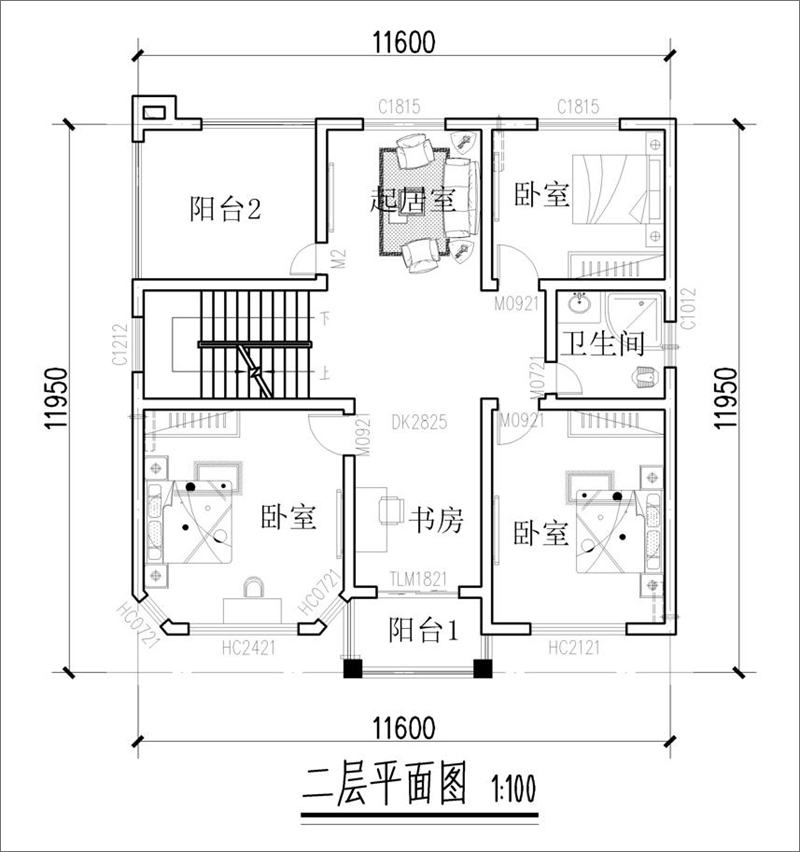 三层欧式别墅设计平面图