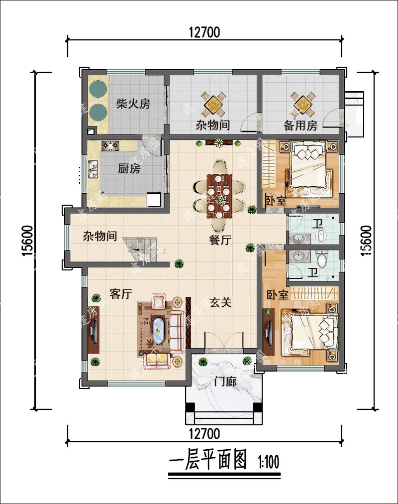 一层平面图