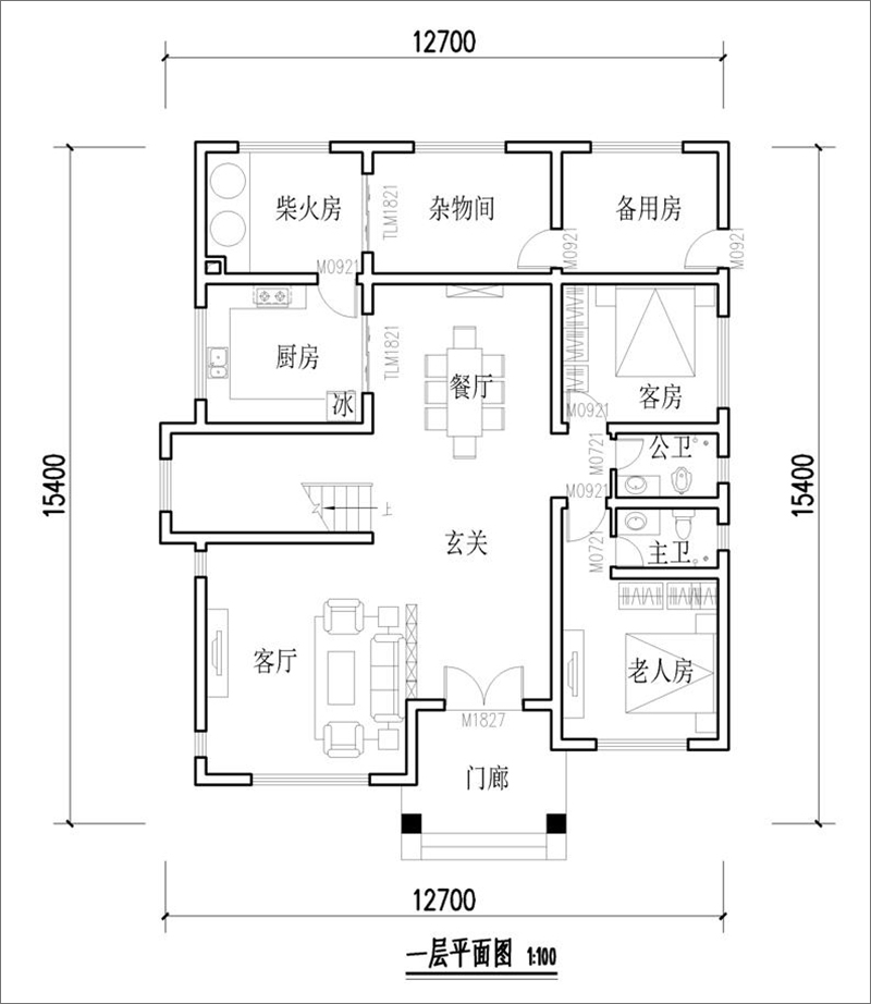 一层平面图