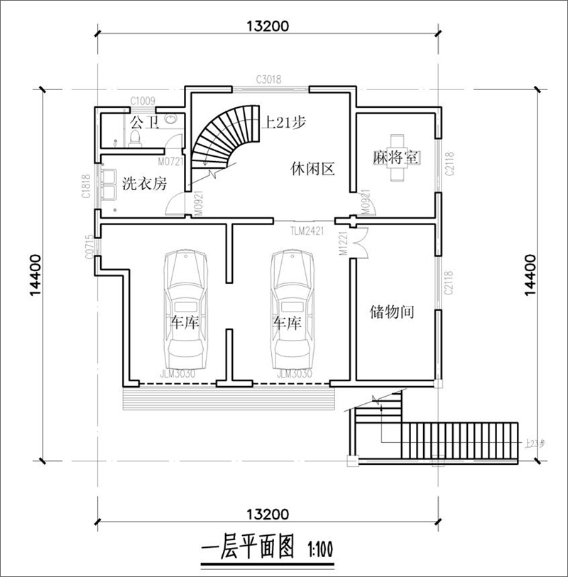 150平方农村平房设计图图片