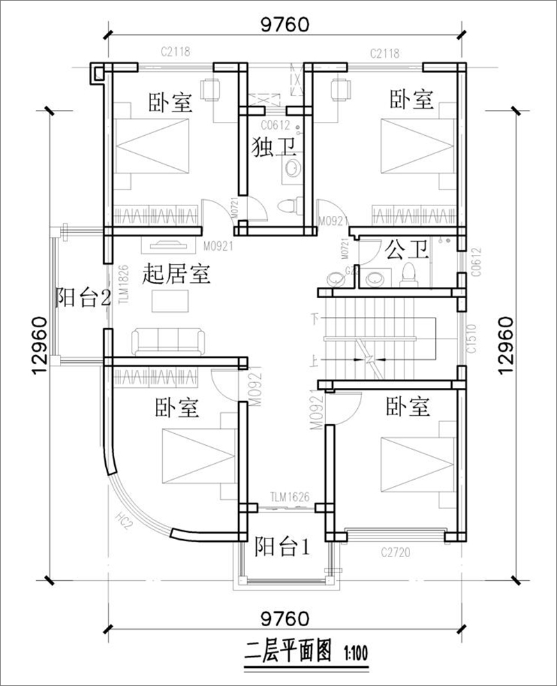 农村房子设计平面图
