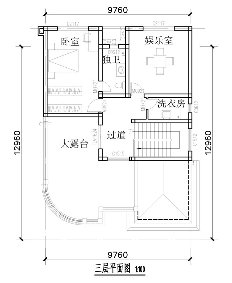 农村楼房平面图