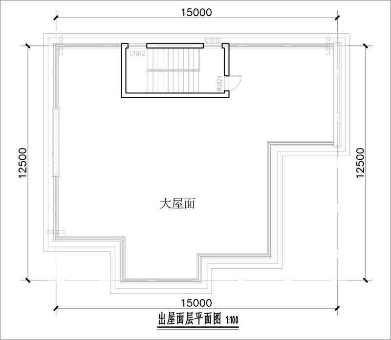 农村别墅布局图