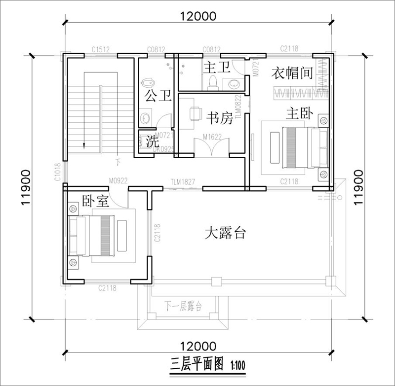 农村自建房设计平面图