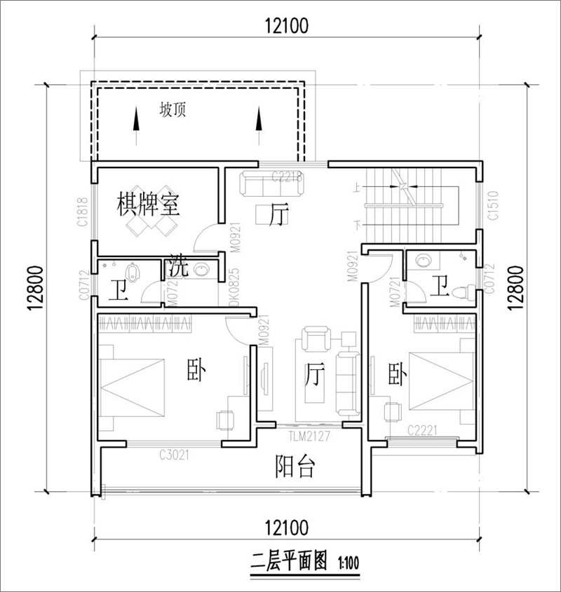 农村三层别墅设计平面图