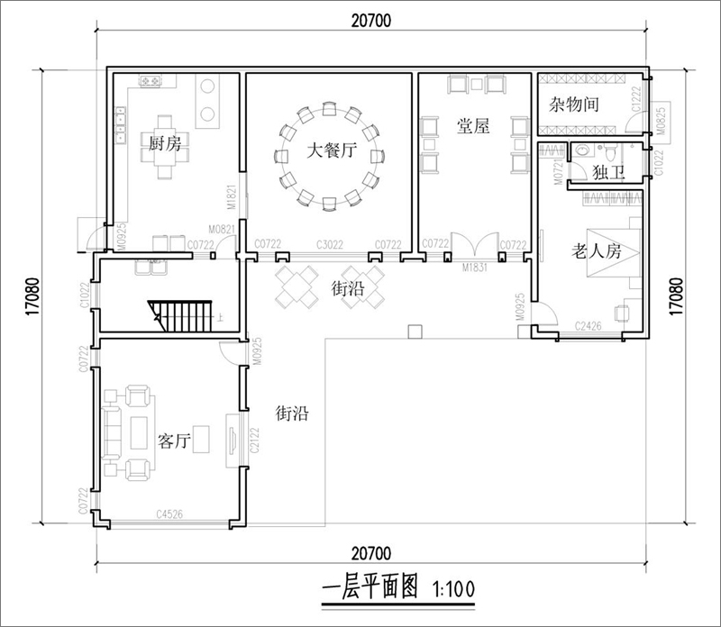 农村楼房户型图设计图