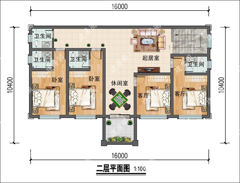 新中式别墅设计图纸