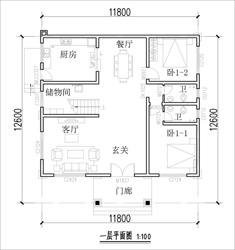 三层豪华欧式别墅户型图