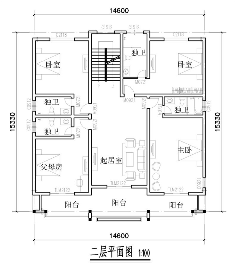 农村别墅图纸大全免费图片