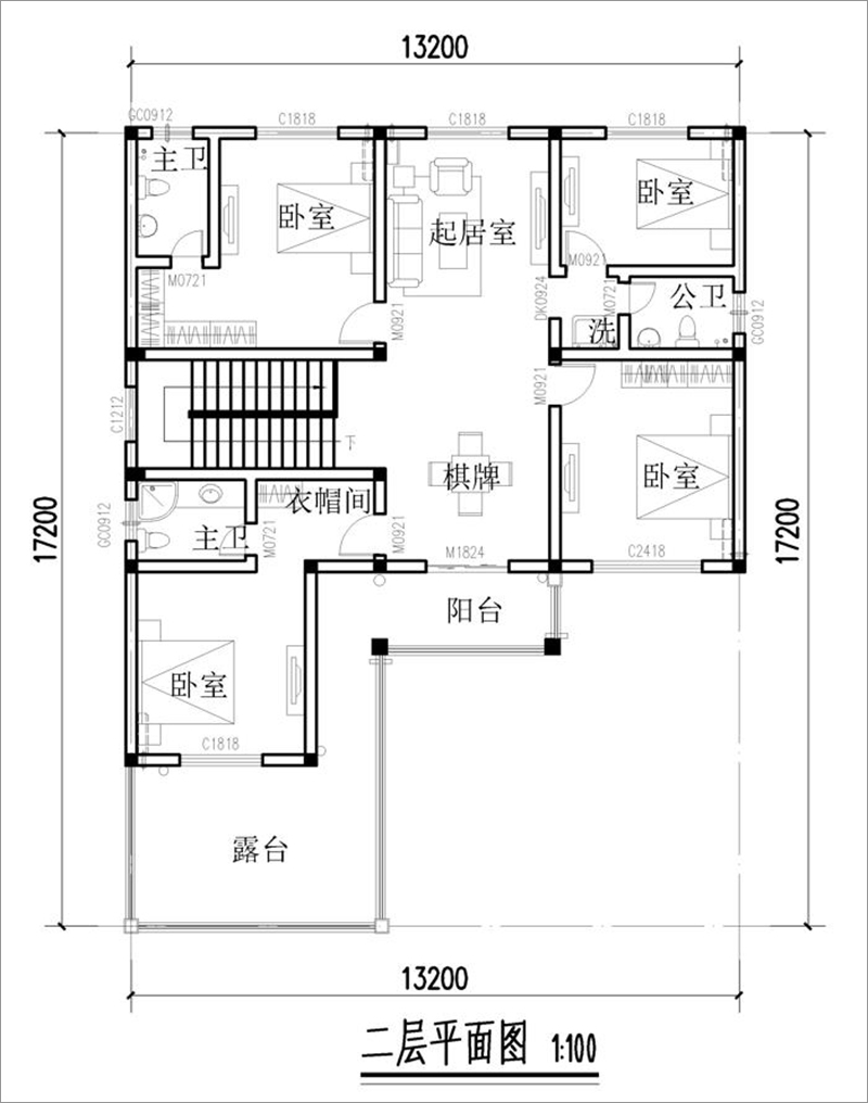 7*10平米自建房平面图图片