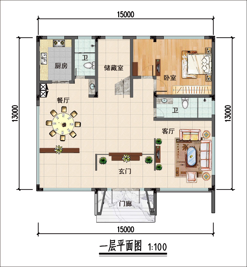 一层平面图