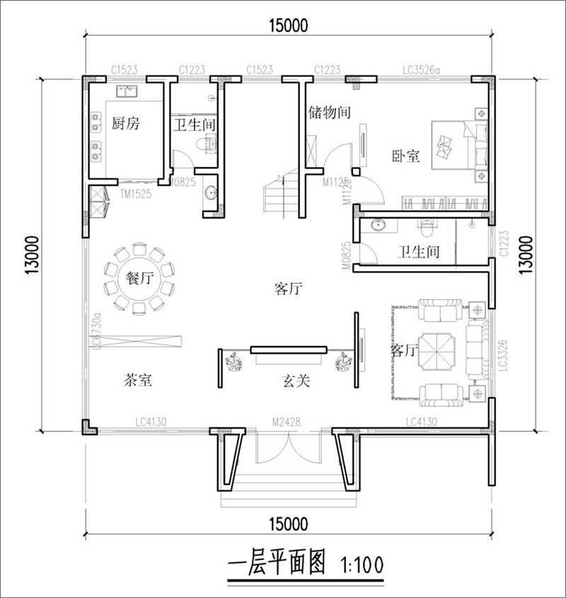 一层平面图