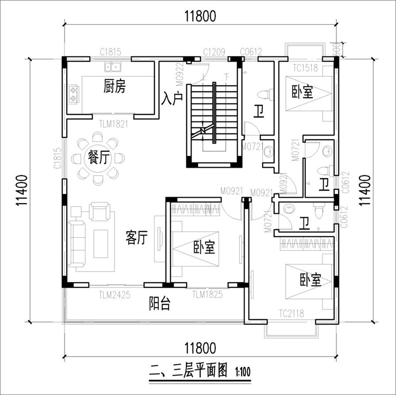 120平方米宅基地设计图图片