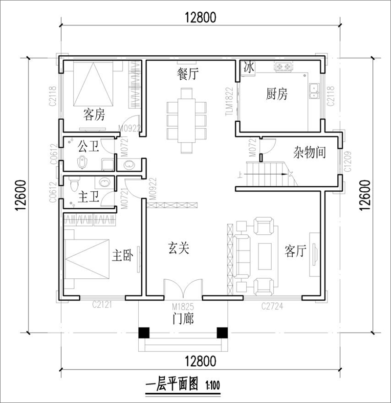 农村建房平面图纸大全图片