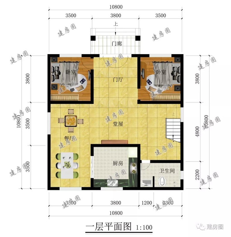 一层平面布局图