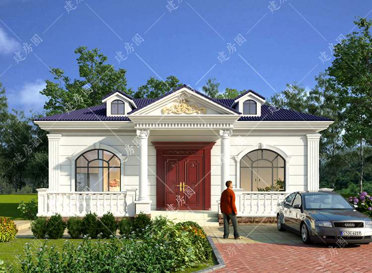农村住宅设计图纸-房屋建筑设计图集，比城里买房划算