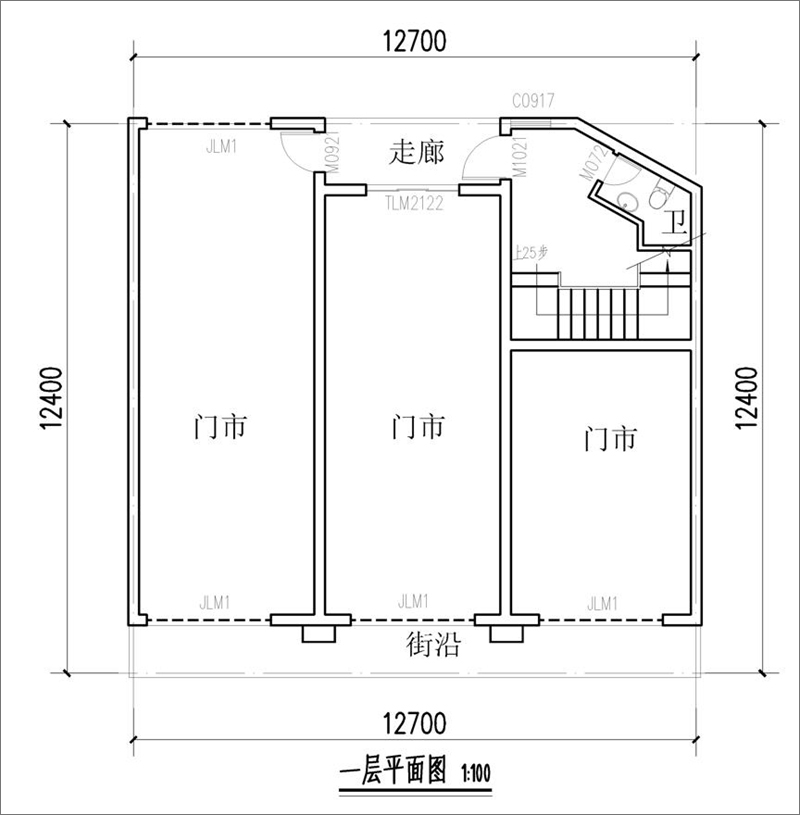 一层平面布局图