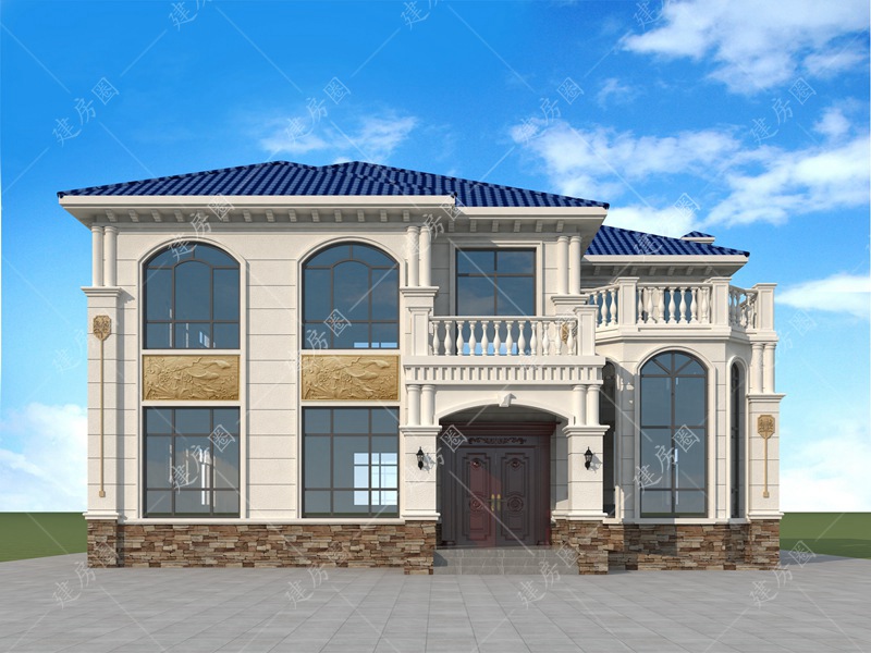 15X13米农村二层自建房