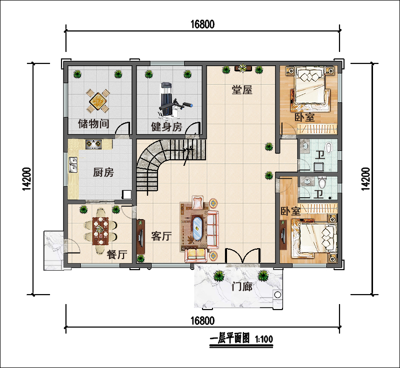 农村建房平面图纸大全图片