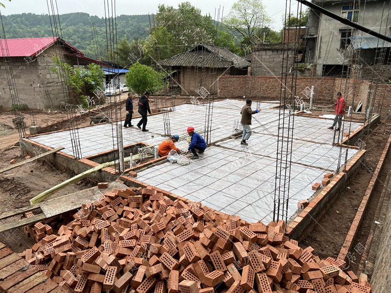 自建房基础回填