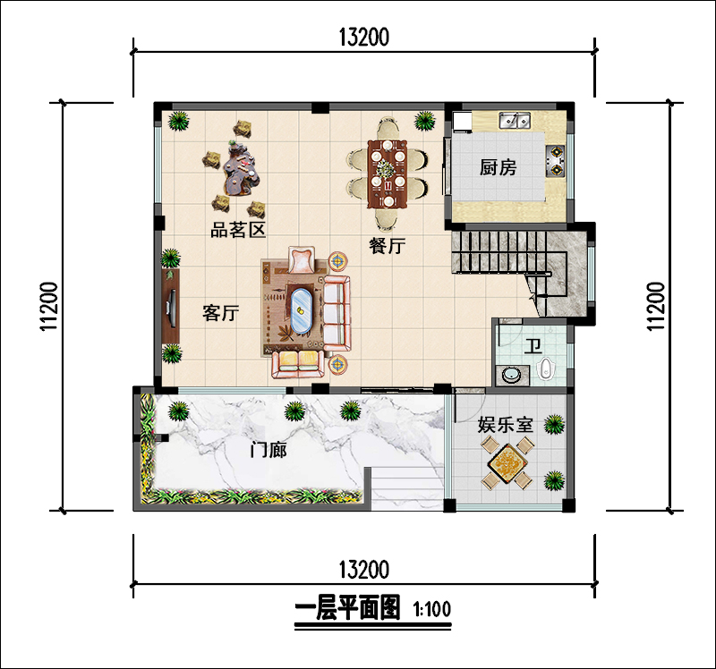 一层平面图