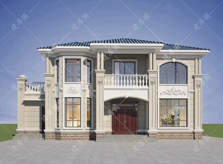 150平方农村自建房两层设计图，现代，中式，欧式都有，各有特点